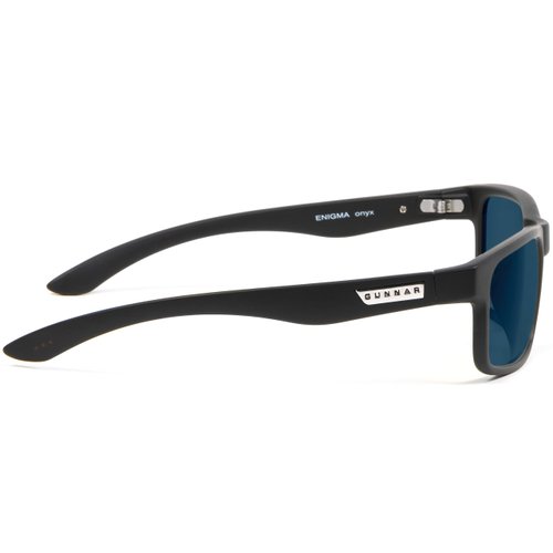 GUNNAR - Premium Gaming and Computer Glasses - Blocks 90% Blue Light - Enigma, Onyx, Sun Tint