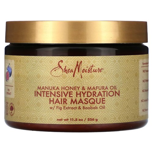 Sheamoisture Manuka Honey &Mafura Oil Intensive Hydration Treatment Masque, 12 Oz