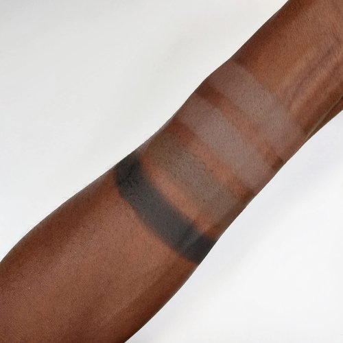 Revolution, Brow Powder Stamp & Stencil Kit, Brow Shaping Tool, Medium Brown, Includes Brow Stencils