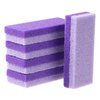 5 PCS Foot Pumice Stone Pumice Pads Foot Scrubber Foot Scrubber Sponge Feet Callus Remover Dead Skin Pedicure Supplies Foot Scrubber for Home Use Heel Repair (Purple)
