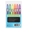 U.S. Office Supply Bible Safe Gel Highlighters, 6 Pack Set - 6 Different Bright Neon Fluorescent Highlight Colors Yellow, Orange, Pink, Purple, Green, Blue - Won't Bleed, Fade or Smear - Study Guide