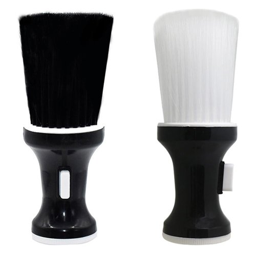 Ipetboom 2pcs Barber Neck Hair Duster Brush, Body Powder Brush Barber Accessories Hair Cutting Accessories Mini Duster Brush neck duster brush for hair cutting for Barber Powder Fiber Hair Supplies