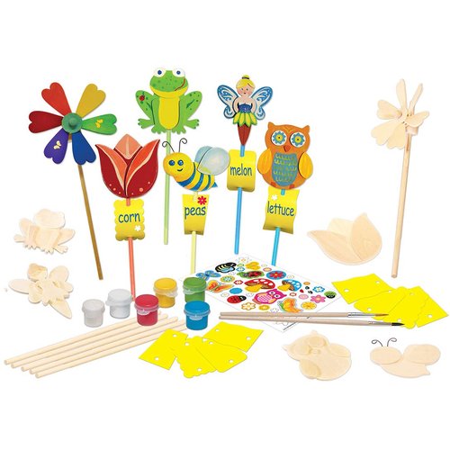 Works of Ahhh... Craft Set - Garden Décor Classic Wood Paint Kit