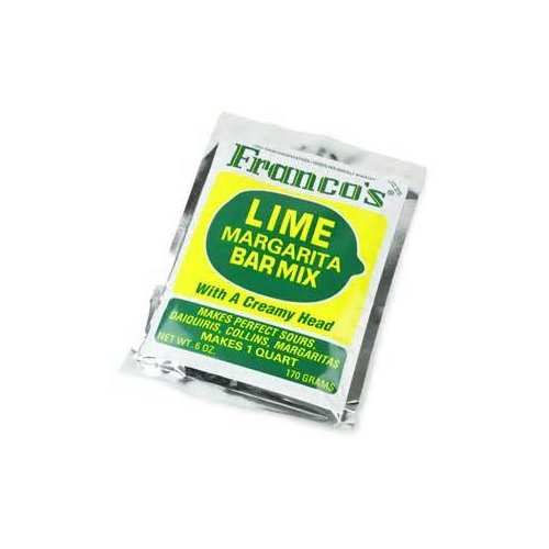 Cocktail Mix Franco's Lime Bar Mix 6 Oz. Single Pouch/ 1 Quart