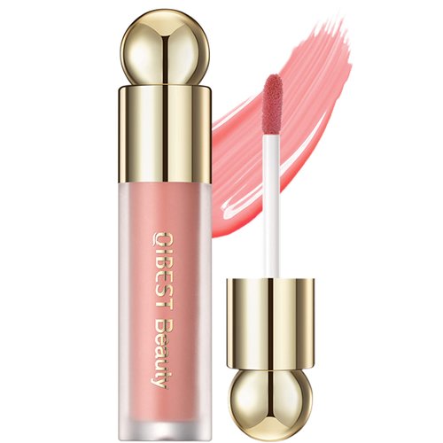 Liquid Blush Wand, Creme Matte Finish Looking, Dewy Cheek Tint, Moisturizing Lightweight Blendable, for Cheek & Lip, Soft Cream Face Blush Stick, Mother's Day Makeup Gift for Women-# 04