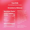 Blume New SuperBelly Gut Health and On-The-Go Hydration Packets, Sugar-Free, with Prebiotics, Probiotics, Apple Cider Vinegar, Vitamin C, and Electrolytes, Strawberry Hibiscus, 15 Sticks