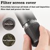 Updated Detachable Dustproof Outer Filter Cover for Dyson Supersonic HD15 HD01 HD03 HD08 Hair Dryer Attachment, Part Opening Design