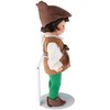 Plymor DSP-4175W White Adjustable Doll Stand, fits 7, 7.5, 8, 8.5, and 9 inch Dolls or Action Figures, Waist is 1.75 to 2.25 inches wide, 5 to 6 inches around, Pack of 3