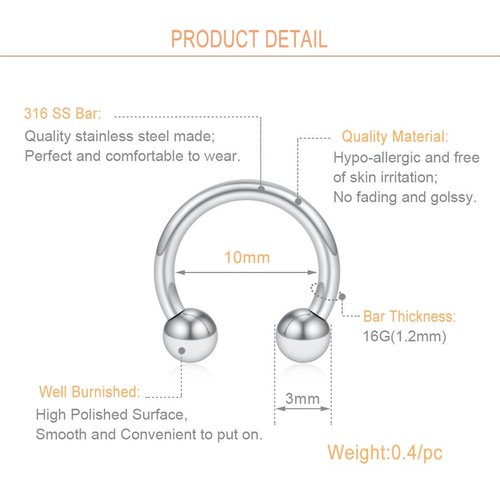 82PCS Piercing Kit Stainless Steel Acrylic Piercing Jewelry Piercing Needle 14G 16G Body Piercing Kit Nose Ear Septum Lip Tongue Eyebrow Belly