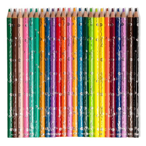 eeBoo Piece & Love: Seaside Garden Watercolor Pencils - 24 Count - Adults Artist Quality Pencils, Arts & Crafts