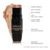 Nudestix Nudies Glow Cream Highlighter Bronze + Glow 3-in-1 All Over Face Colour for Eyes, Cheeks, Lips w/Blending Brush (Hey Honey)