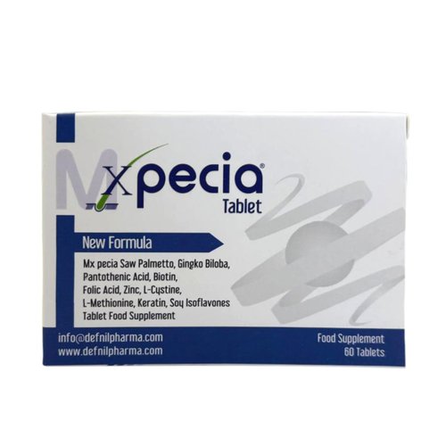 XPECIA FOR MEN ANTI HAIR LOSS DHT BLOCKER NEW HAIR GROWTH FORMULA 60 TABLETS