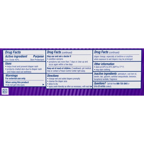 Desitin Maximum Strength, Diaper Rash paste with Zinc Oxide , 2 Oz (57 g)