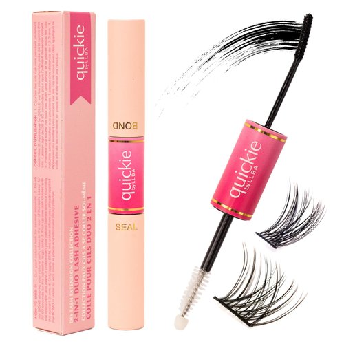 LLBA Lash Bond and Seal | Individual Lash Cluster Glue for DIY Eyelash Extensions | Super Strong Hold & Latex-Free, Waterproof, Long-Lasting Eyelash Adhesive for Personal Makeup Use at Home (10ml)