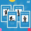 YES AND: Improv Comedy Card Game, Family-Friendly Party Games - Card Games for Adults, Teens & Kids