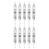 Permanent Makeup Cartridge Needles – BIOMASER 10PCS Permanent Makeup Cartridge Needles Screw Thread Tattoo Needle for Permanent Makeup Machine Tattoo Pen for Eyebrow Eyeliner Lip Contour (1R-0.25mm)