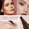 3P Eyebrow Tattoo Pen,Eyebrow Pencil Waterproof Eyebrow Microblading Brow Pen,Brow Pencil,Long Lasting Eyebrow Makeup,Creates Natural Looking Perfect Brows （Dark Brown）
