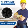 Garbage Disposal Splash Guard Collar Sink Baffle, Food Waste Disposer Accessories for Waste King, Whirlaway and GE Models (3 1/8 Inch in Diameter) by CLEESINK