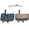 Resin Organic Semi-Metal Brake Pads for AVID BB7 Juicy 3 5 7, Smooth Braking,Low Noise, Long Life, Kevlar, Copper (1 Pair)