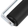 HEEPDD Rubber Roller, Black Rubber Brayer Roller Print Brush Ink Art Craft Oil Painting Tool for Printmaking Anti Skid Tape Construction