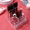 FRCOLOR Nail Drill Grinding Bit Holder Box Professional Nail Art Polishing Grinding Drill Bit Holder Display Storage Box Bit Case Organizer for Nails