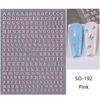 Tyuimhx 6 Sheets Letter Nail Art Stickers Decals Zodiac Stickers for Nail Art 3D Self-Adhesive Gold Silver Pink Nail Stickers Alphabet A-Z Nail Decals Supplies for Women DIY Manicure Decorations