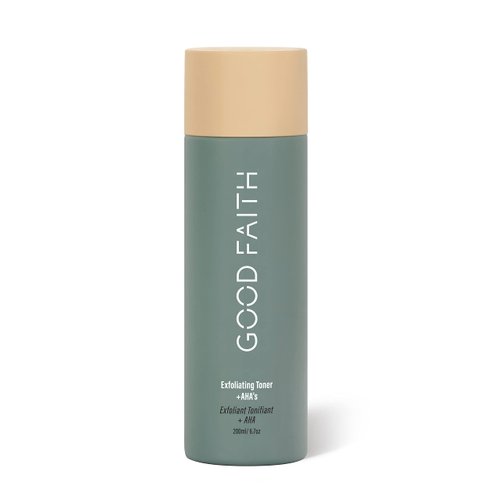 Good Faith - Exfoliating Toner with AHAs - 6.7 fl. oz - Balancing & Hydrating Face Toner with Niacinamide - Helps Smooth Skin - Vegan - Cruelty Free