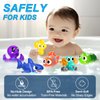 FWXZBKK Bath Toys,Mold Free Baby Bath Toys for Toddlers 1-3,No Hole Bath Toys for Babies 6-12 Months,Bath Tub Toys for Toddlers 1-3,Water Toys Shower Toys Pool Toys for 1-4 Years Old Boys Girls Kids