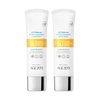 AGE20'S UV Defense Hydro Sunscreen SPF 60+ | Moisturizing Creamy Formula, No White Cast, Lightweight Finish | Green Tea + Aloe Vera + Vitamin C | Dermatest Excellent | Twin Pack 1.69 fl.oz*2