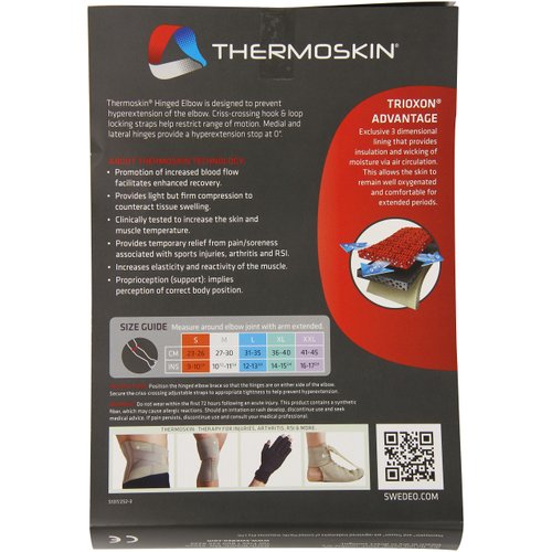 Thermsokin Hinged Elbow Support, Medium