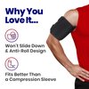ARMSTRONG AMERIKA Bicep Tendonitis Brace, Bicep Band & Upper Arm Compression Sleeve | Triceps & Biceps Muscle Support For Upper Arm Tendonitis Pain Relief Or Bicep Strains (S/M Bicep 6 to 10")