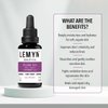 Lemyn Organics Plum Kernel Face Oil |Supercharged with Vitamin C & E | Freshly Made | Luxurious Hydration & Glow | Organic & Natural | Handcrafted Freshness from Santa Barbara, CA