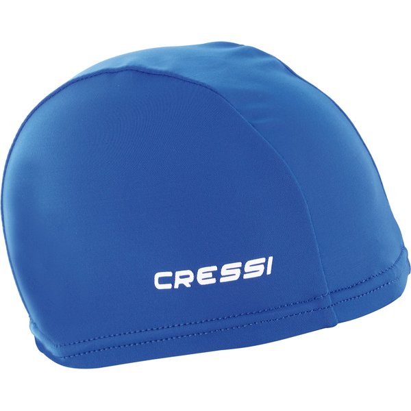 Cressi Super Stretch Swim Cap, blue