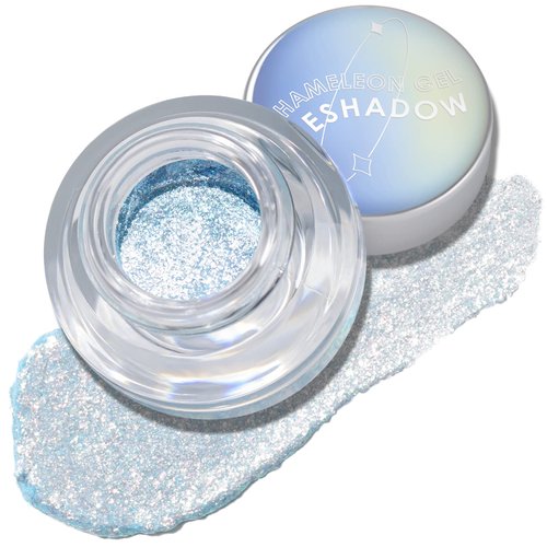 FOCALLURE Chameleon Cream Eyeshadow,Intense Color Shifting Creamy Eye Shadows,Highly Pigmented Metallic,Shimmer,Multi-Reflective Finishes,Neon Desert