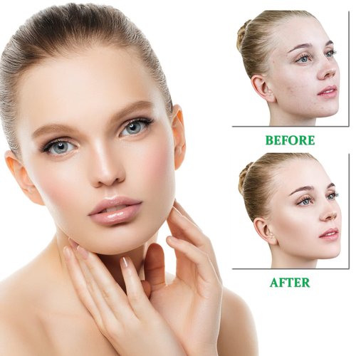 Mushroom Head Air Cushion CC Cream,CAHIUYOA BB Cream Foundation Full Coverage Concealer Long Lasting Liquid Matte Makeup Foundation with Mushroom Makeup Sponge-Natural