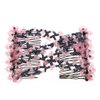 Guojiang Double Fashion Hair Comb Beads Elasticity Clip Stretchy Hair Combs Clips Barber Comb