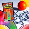 JA-RU Vintage Metal Jacks Game Set/Two Bouncy Balls.(1 Pack) Mini Jax Toy. Classic Family Retro Classics. Bulk Party Favors, Stocking Stuffers. 950-1B