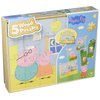 Peppa Pig 5 Wood Puzzles in Wooden Storage Box (Styles Will Vary)