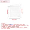 Dealglad 100Pcs Organza Gift Bags 3.5x4.5 inch, White Drawstring Mesh Jewelry Bags, Wedding Party Favor Festival Gift Bags Candy Pouches