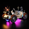 Kyglaring LED Lighting Kit for Lego NASA Apollo Lunar Roving Vehicle Model Set, Compatible with Lego Artemis 42182,Lego Sets Not Included(Classic Version)