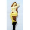 Hand Painted Back Scratcher Yellow Mermaid 18"