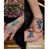 Inkbox Temporary Tattoos, Semi-Permanent Tattoo, One Premium Easy Long Lasting, Water-Resistant Temp Tattoo with For Now Ink - Lasts 1-2 Weeks, I Am Capricorn, 4 x 4 in