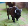 Gemini&Genius North American Bison Figurine Animal Toy, Bull Action Figure, Wildlife Play Toy for Kids, Hand Painted, Realistic and Durable Toys for Children Boys and Girls Gift