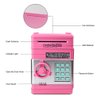 Setibre Piggy Bank, Toys for Girls Ages 5-7, 8-10, Electronic ATM Password Cash Coin Can Auto Scroll Paper Money Saving Box Toys for 6 7 8 9 10 11 12 Year Old Girl Christmas Birthday Gifts (Pink)