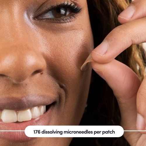 Evanish Skincare Blemish Repair Microneedling Pimple Patches - Salicylic Acid, Niacinamide & Vitamin C - 9 Count