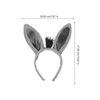 Holibanna Plush Donkey Ear Headbands - Zoo Animal Costume Headband for Holiday Party Favors, Birthday Cosplay