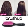 Wet & Dry Vented Detangling Hair Brush – Ultra-Smooth Glide for Tangle-Free, Frizz-Free Hair, Gentle on All Hair Types, with Cherry Blossom Design – Ideal for Everyday Styling