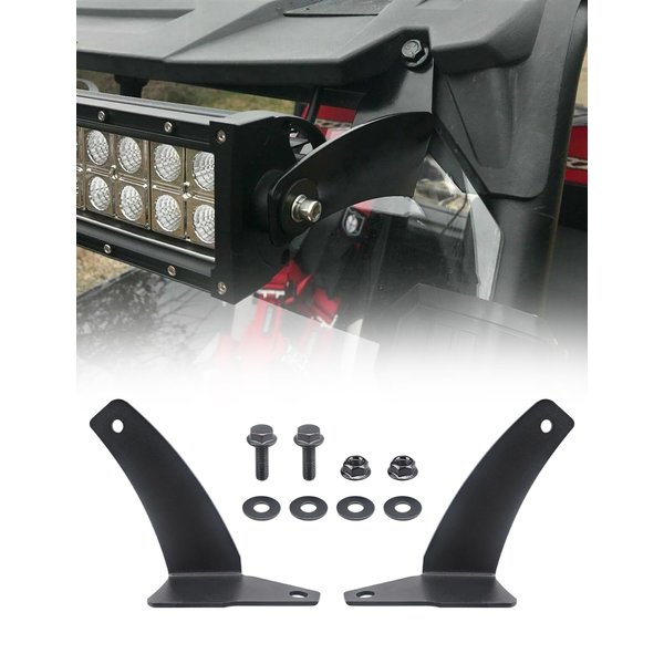 NORTHYUN General 1000 42" Inch LED Light Bar Mounting Bracket, Under Roof Upper Light Brackets for 2016-2023 Polaris General 1000