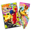 Miraculous Ladybug Party Favors Set Bundle ~ 12 Miraculous Grab n Go Play Packs with Coloring Pages, Stickers and More (Miraculous Party Supplies)