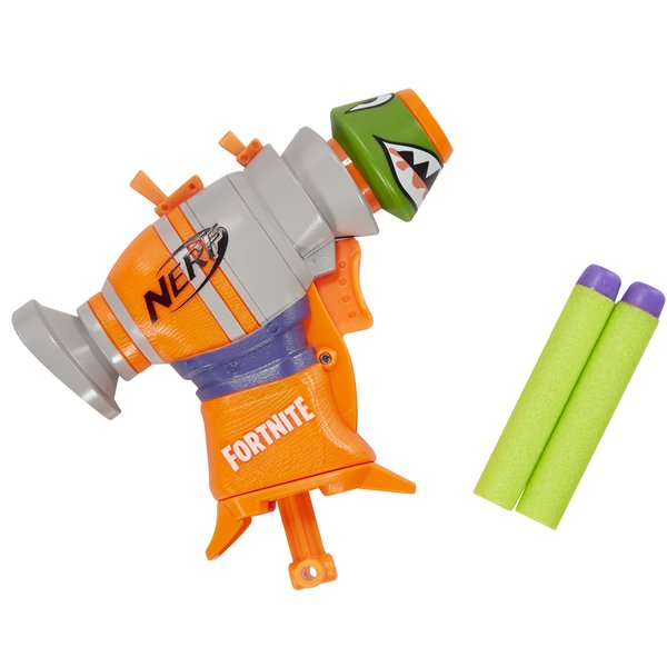 Nerf Fortnite rl Microshots Dart-Firing Toy Blaster & 2 Official Elite Darts